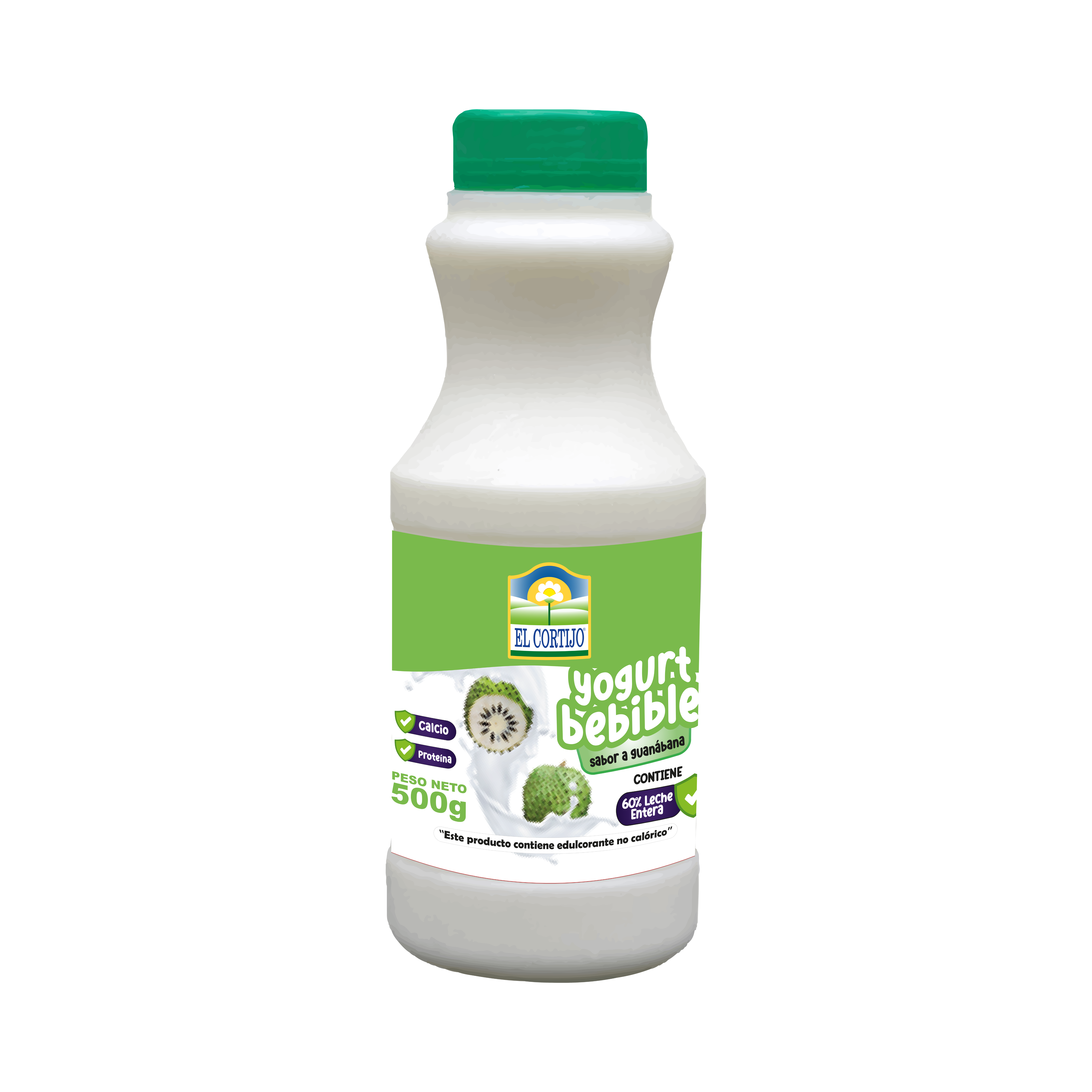 leche semidescremada el cortijo 500 g guanábana