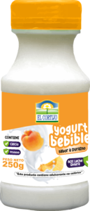 Yogurt 250 G bebible sabor a durazno