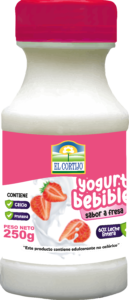 Yogurt 250 G bebible sabor a fresa